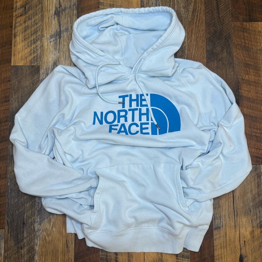 The North Face Light Gray Hoodie XL